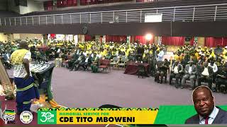 Memorial Service of Cde Tito Mboweni [upl. by Lechner423]