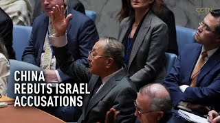 China rebuts Israels accusations [upl. by Noswal]