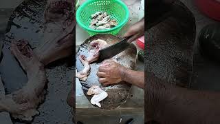 Chicken breast 14 part Chicken cutting skills Chicken Tutorial Shorts [upl. by Adehsar5]