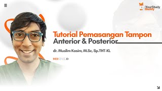 Penanganan Epistaksis Simak tutorial pemasangan tampon anterior amp posterior [upl. by Aneel]