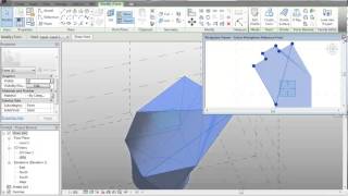 Revit 2  5 Pt1 Loft Sweep Revolve with Parameters [upl. by Dygert]