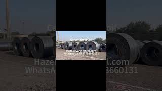 Hot rolled steel coil used for steel plates rental construction and steel pipe foundations steel [upl. by Tutt425]