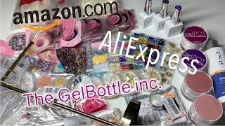 AliExpress Nail Haul  Amazon Nail Haul  The GelBottle Inc Nail Haul  Nail Art Haul [upl. by Agnella]