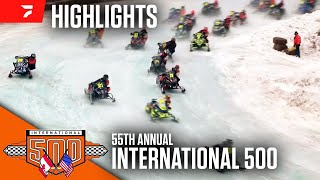 Worlds Most Grueling Snowmobile Race  2024 International 500 [upl. by Canter]