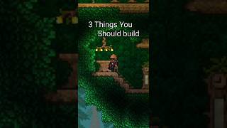 3 Things You Should Build In Your Terraria World shorts gaming building terraria [upl. by Ellora762]