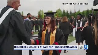 After shooting East Kentwood High School holds graduation [upl. by Barrus]