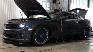 855 rw hp LSX427 Twin Turbo Camaro  Baseline Dyno Testing [upl. by Fern]