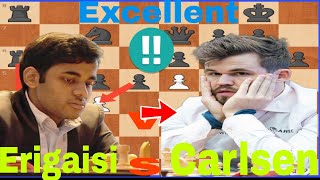 Erigaisi Arjun vs Magnus Carlsen  Meltwater Champions Chess Tour Finals 2022 [upl. by Randee]