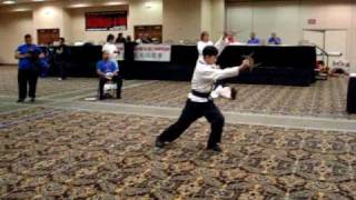 kung fu tournament 2009bagua deerhorn knives mens [upl. by Naujal]