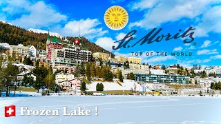 ST MORITZ Switzerland  Luxury alpine resort town  Swiss Valley Engadin [upl. by Eltsyrc]