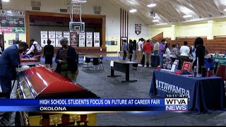 Okolona High School students focus on future at college and career fair [upl. by Cuttler]