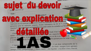 Devoir des 1AS  Le texte explicatif [upl. by Domash]