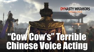 Cao Caos Chinese Voice Acting Is Worse Than quotCow Cowquot  Dynasty Warriors Origins Demo Showcase [upl. by Akehsal981]