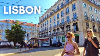 Summer Walk in Bairro Alto  Lisbon PORTUGAL [upl. by Dagnah405]