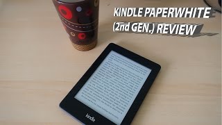 KINDLE PAPERWHITE 2 6th generation REVIEW [upl. by Aehs]