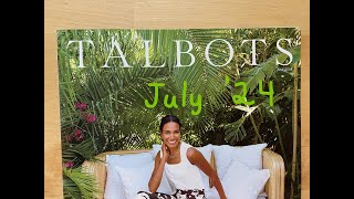 TALBOTS🌴JULY 2024 CATALOG FLIP THROUGH👛👜WOMENS CLOTHING SIZES 024🩱👙 [upl. by Joleen764]