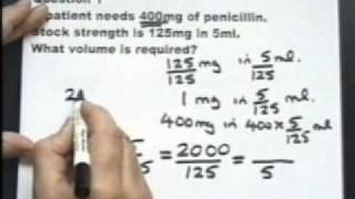 NURSING CALCULATIONS from mathstutorbiz PART ONE [upl. by Tonjes]