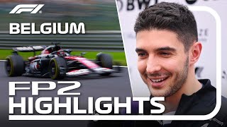 FP2 Highlights  2024 Belgian Grand Prix [upl. by Nuawad]