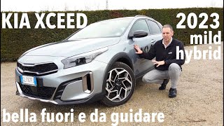 Nuova KIA XCEED 2023 anche ibridadiesel piccolo restyling grande piacere di guida [upl. by Carilla]