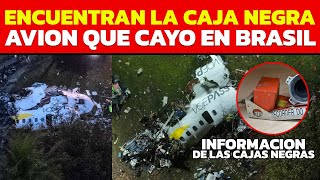 POR FIN APARECIO LA CAJA NEGRA DEL AVION CAIDO EN BRASIL  AHORA SI LA VERDAD SALE A LA LUZ [upl. by Evod350]