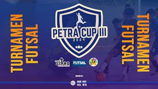 U22 BOSAPA 623 vs GLORY FUTSAL  TURNAMEN FUTSAL PETRA CUP III [upl. by Bilac855]