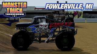 Fowlerville MI Monster Truck Throwdown 4 Truck Mini Event [upl. by Seavey]