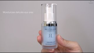 Tips  Tricks AquaBlur Hydrating Eye Gel amp Primer  RevitaLash Cosmetics [upl. by Euqinu]