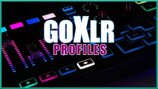 GoXlr Profiles setup [upl. by Esiocnarf]