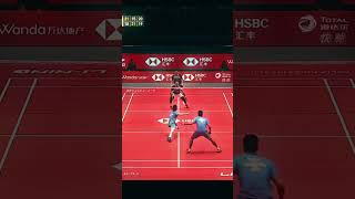 Watch how AhsanHendra shut down their opponents with their incredible skills badminton [upl. by Sitof]