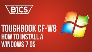 How to Install Windows 7 on a Panasonic Toughbook CFW8 [upl. by Acemahs670]