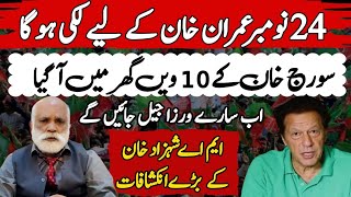 Big Prediction  24 November Is Lucky For Imran Khan  PTI Protest  Palmist MA Shahzad Khan [upl. by Elyod]