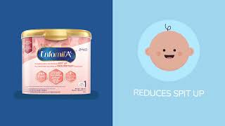 Enfamil A® for Feeding Babies Who Frequently Spit Up  Enfamil A Canada [upl. by Lorollas]