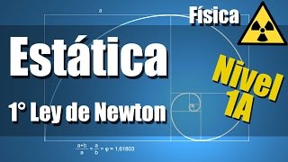 Estática Ejercicios Resueltos Nivel 1A  Primera Ley de Newton [upl. by Chaves312]