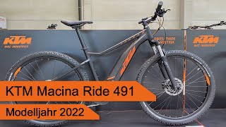 KTM Macina Ride 491  Modelljahr 2022 [upl. by Kinghorn]