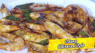 Resipi Udang Chinese Style  Ratu Tumis [upl. by Fellner660]