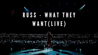 Russ  What They Want Live in New York The Journey Is Everything Tour 2022 [upl. by Nitin216]