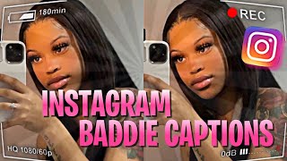 28 INSTAGRAM BADDIE CAPTIONSBIO IDEAS 💕📱  2021 [upl. by Eibob762]