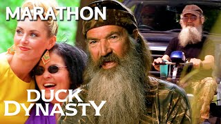 TOP 6 MOMENTS FROM SEASON 4 2 Hour Marathon  Duck Dynasty [upl. by Alyt]