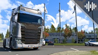 Exploring The SCANIA Demo Centre In 150 Beta  Euro Truck Simulator 2 ETS2 Showcase [upl. by Popele841]