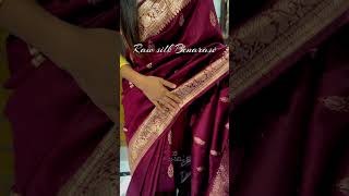 Raw silk benarasi wp98315212597044808019 bollywood song reelvideo [upl. by Otcefrep]