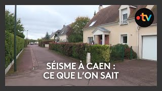 Tremblement de terre dans le Calvados  ce que lon sait [upl. by Noitna]