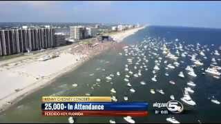 Kenny Chesney Brings Thousands to Flora Bama [upl. by Drummond529]