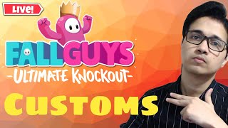 Fall Guys Customs Games Live [upl. by Adnertal887]