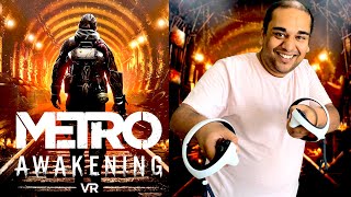 Metro Awakening New AAA Game Play on PSVR2  Hindi Gameplay amp Walkthrough  namokarlive [upl. by Gore]