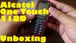 Alcatel One Touch 318D Unboxing  Basic DualSIM With Camera amp Bluetooth For PHP 1300 [upl. by Kramer]