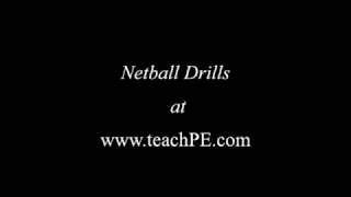 Netball Drill  Shooting  Free for Ball  The Cut Back [upl. by Atnoled335]