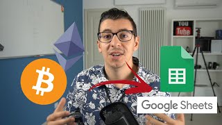 CRYPTOFINANCE prezzi e dati bitcoinCrypto su Excel fogli google [upl. by Gierk]