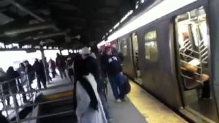 R160B Q Local Train  Queensboro Plaza [upl. by Aronal979]