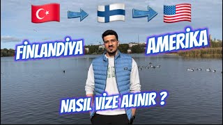 FİNLANDİYA’DAN AMERİKA VİZESİ ALMAK  GETTING AN AMERICAN VISA FROM FINLAND [upl. by Pangaro]