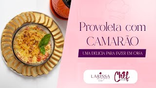 Receita de Provoleta com CAMARÃO [upl. by Kape]